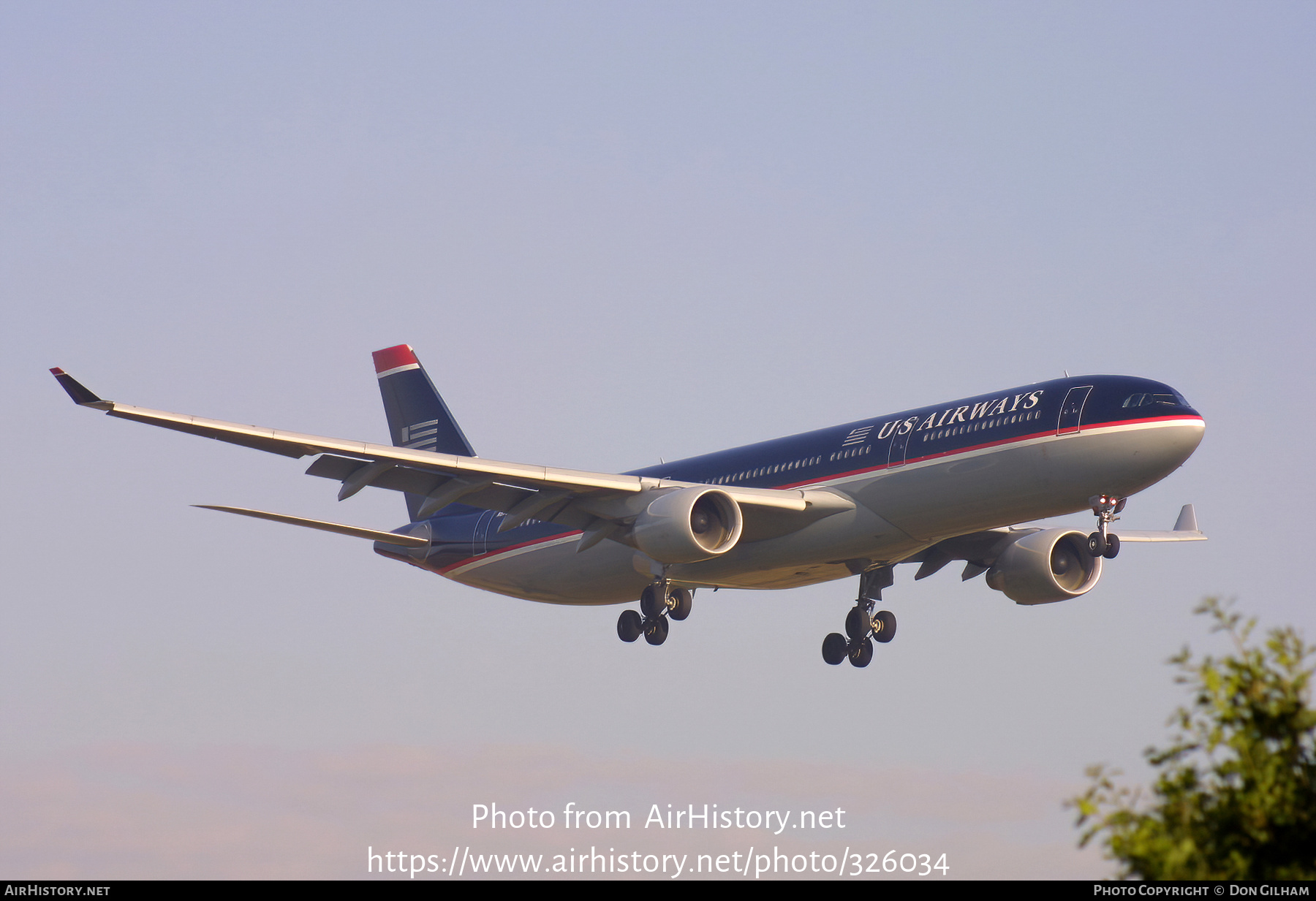 Aircraft Photo of N677UW | Airbus A330-323 | US Airways | AirHistory.net #326034