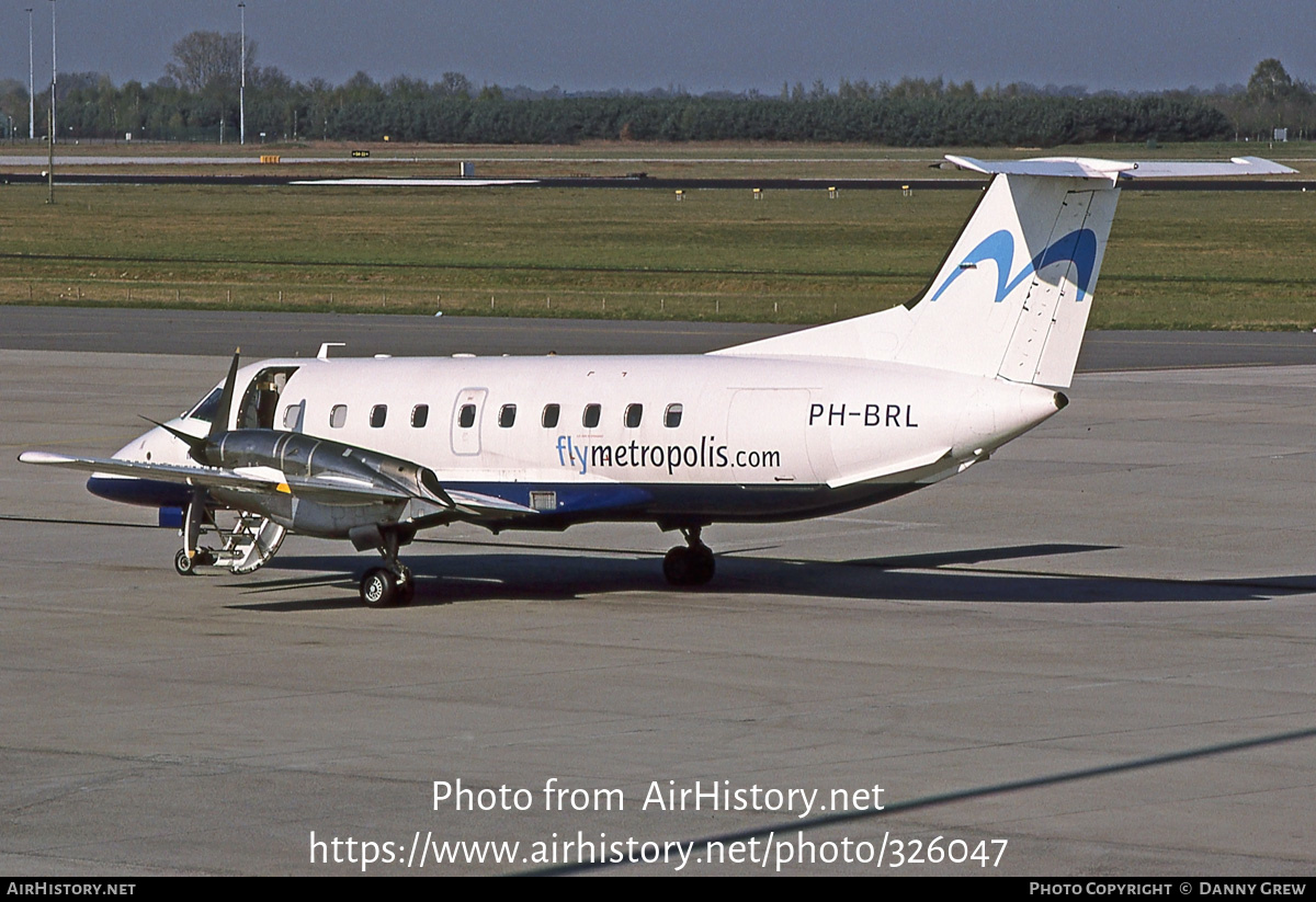 Aircraft Photo of PH-BRL | Embraer EMB-120RT Brasilia | Metropolis | AirHistory.net #326047