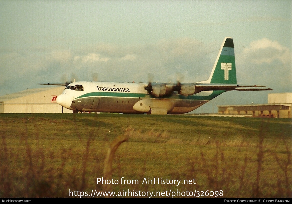 Aircraft Photo of N15ST | Lockheed L-100-30 Hercules (382G) | Transamerica Airlines | AirHistory.net #326098