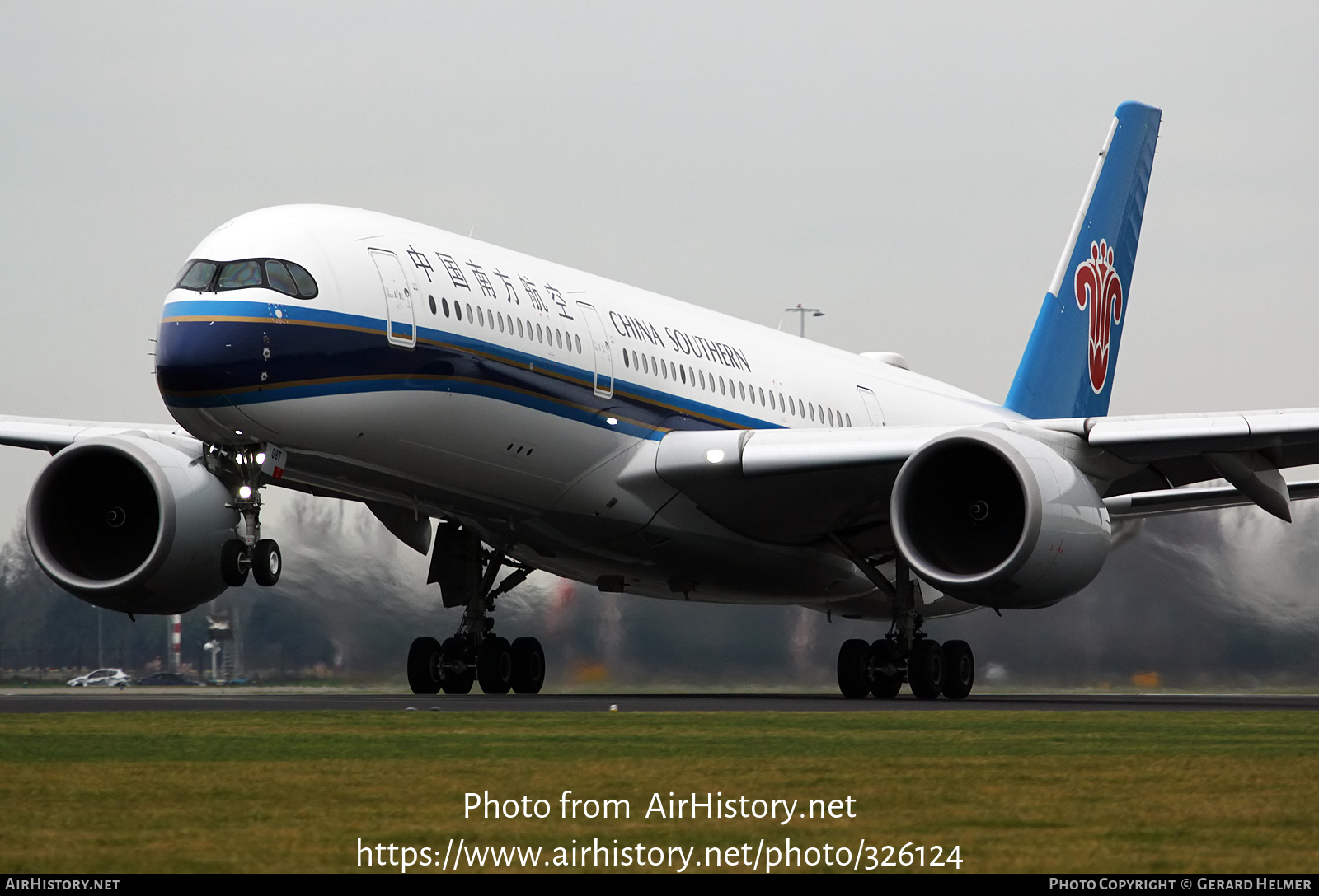 Aircraft Photo of B-308T | Airbus A350-941 | China Southern Airlines | AirHistory.net #326124