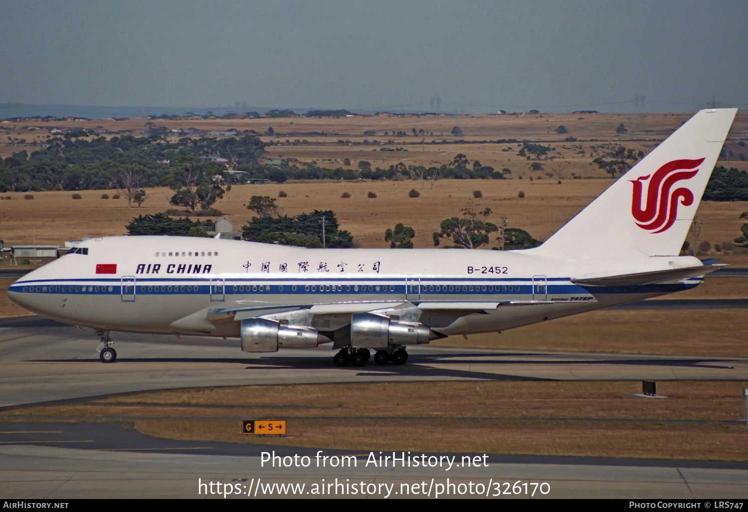 Aircraft Photo of B-2452 | Boeing 747SP-J6 | Air China | AirHistory.net #326170