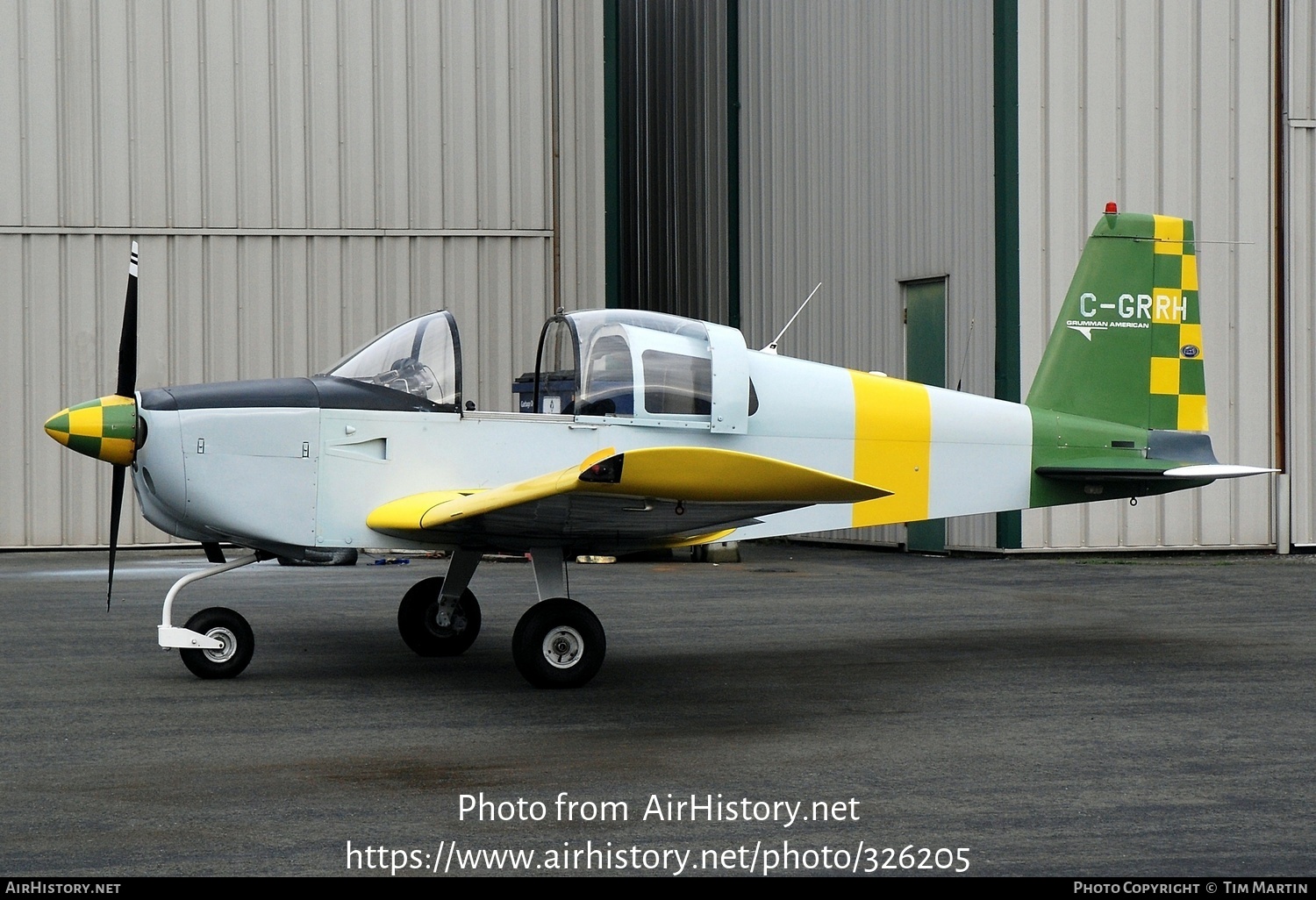 Aircraft Photo of C-GRRH | Grumman American AA-1B Trainer | AirHistory.net #326205