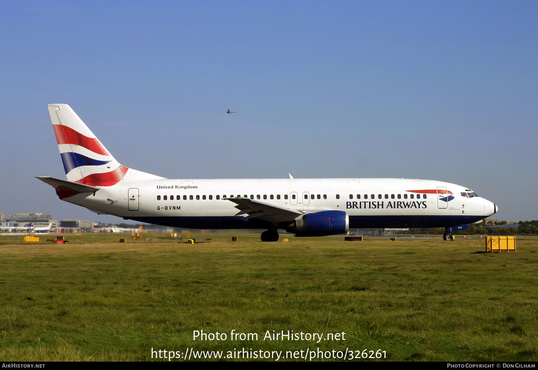 Aircraft Photo of G-BVNM | Boeing 737-4S3 | British Airways | AirHistory.net #326261