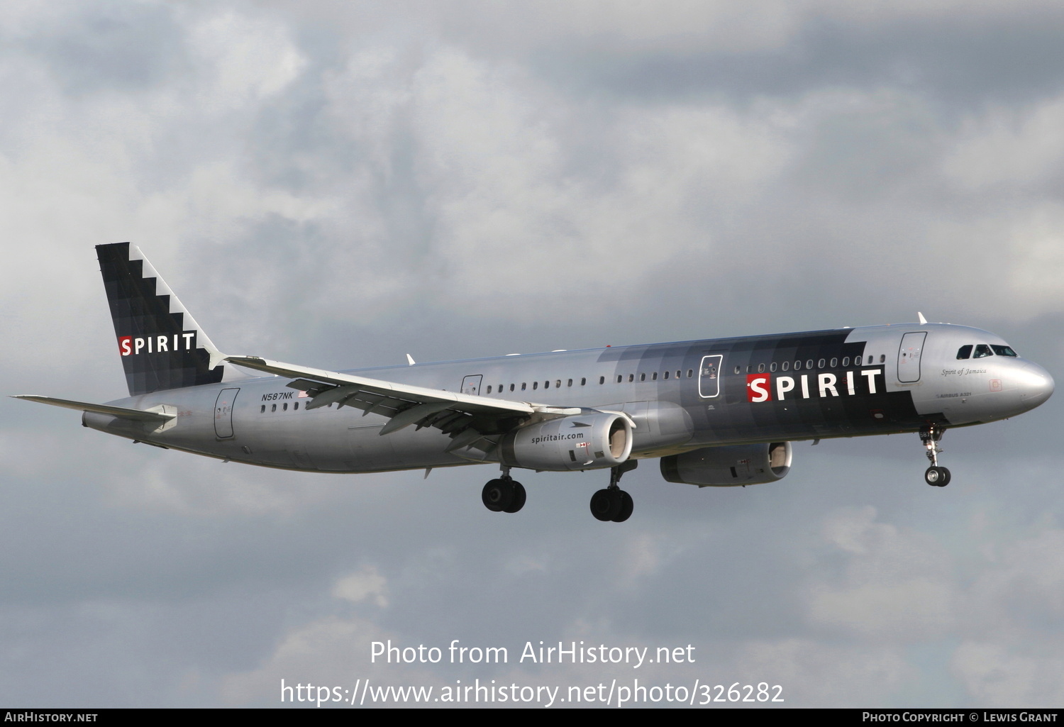 Aircraft Photo of N587NK | Airbus A321-231 | Spirit Airlines | AirHistory.net #326282