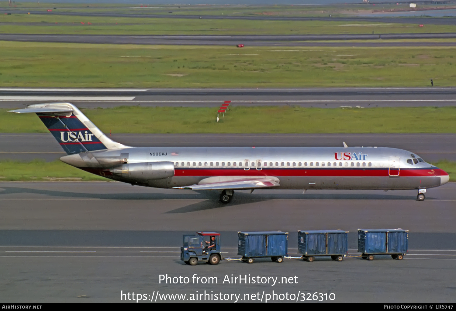 Aircraft Photo of N930VJ | McDonnell Douglas DC-9-31 | USAir | AirHistory.net #326310