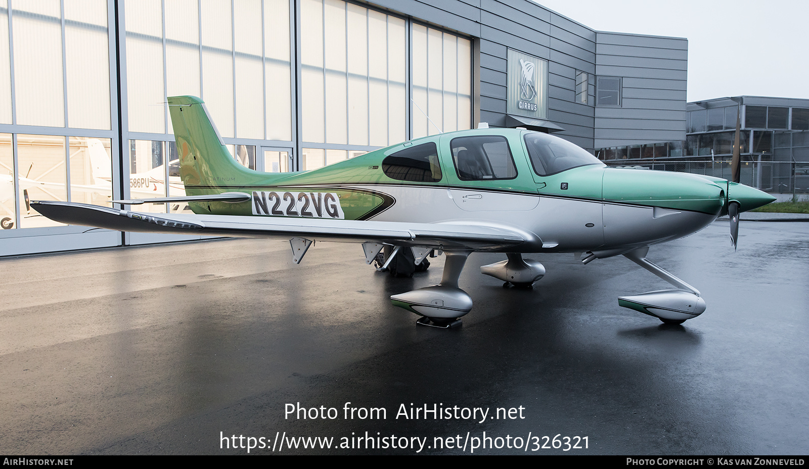 Aircraft Photo of N222VG | Cirrus SR-22 G6-GTS Platinum | AirHistory.net #326321