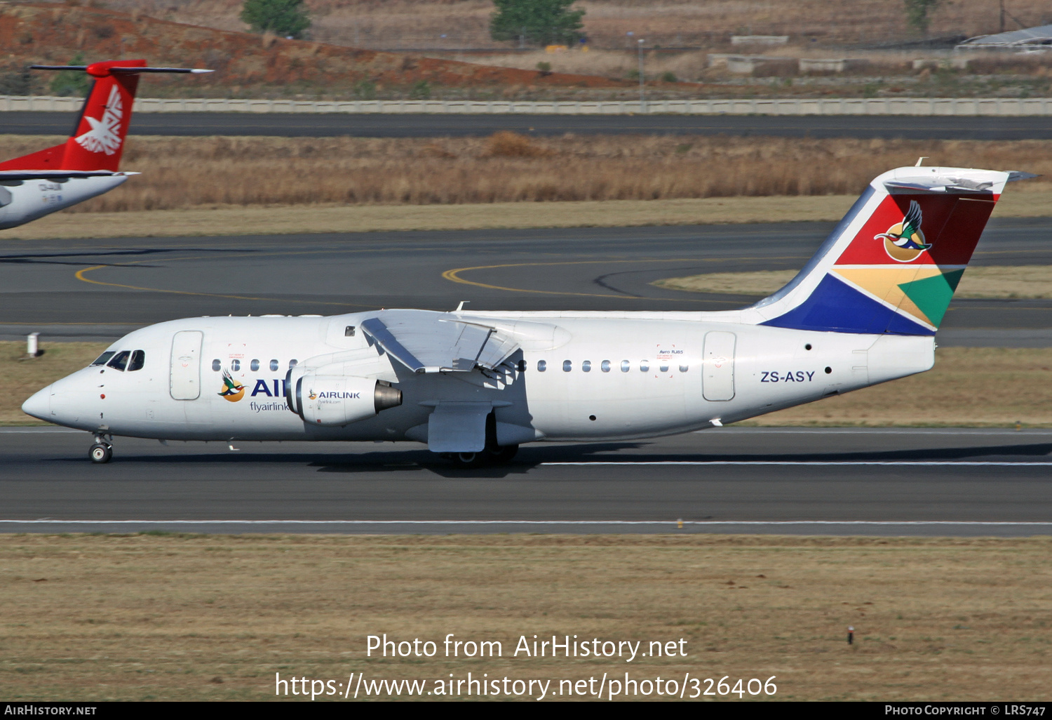 Aircraft Photo of ZS-ASY | British Aerospace Avro 146-RJ85 | Airlink | AirHistory.net #326406
