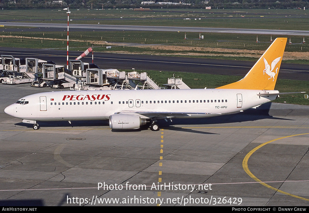 Aircraft Photo of TC-APU | Boeing 737-82R | Pegasus Airlines | AirHistory.net #326429