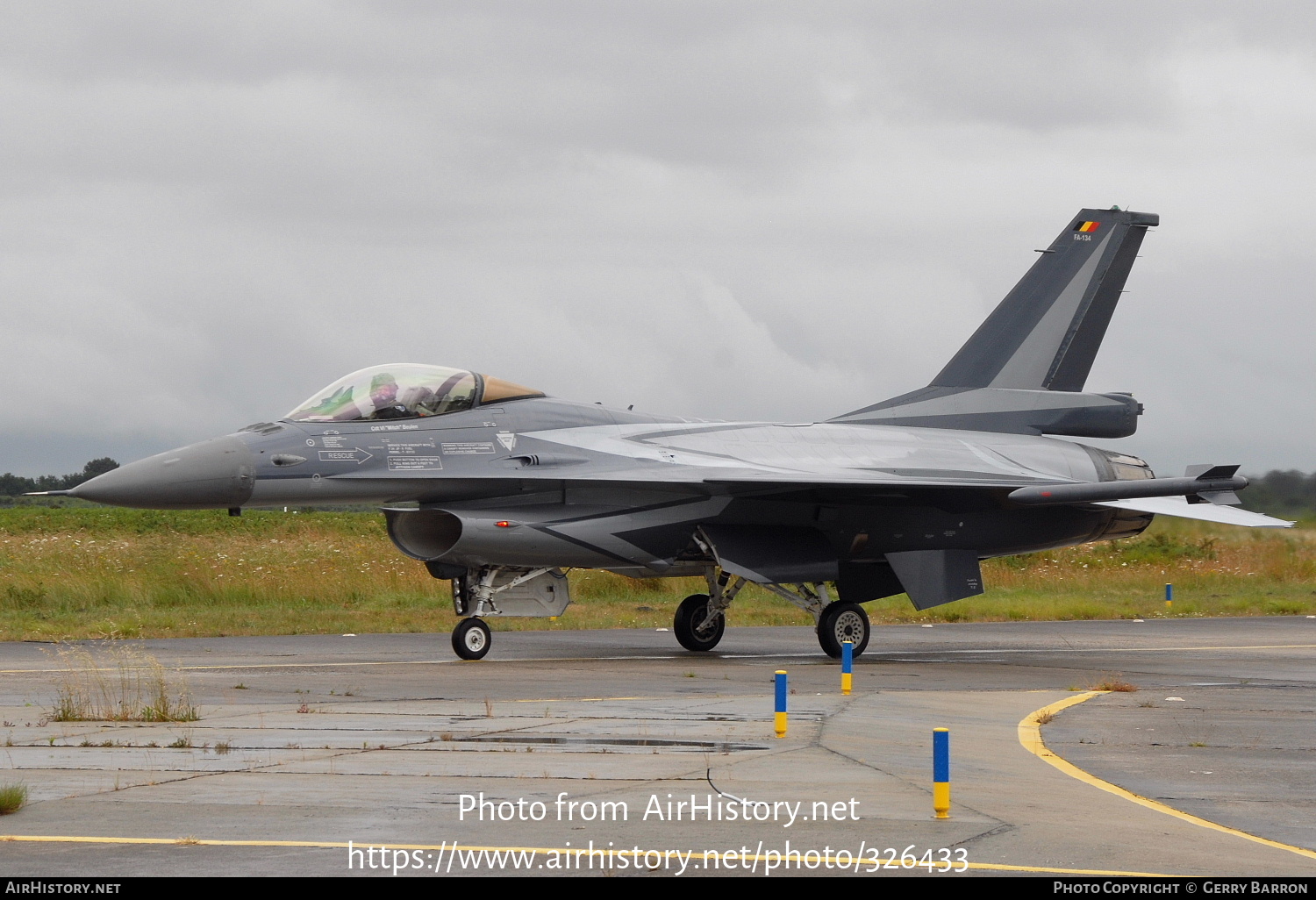 Aircraft Photo of FA-134 | General Dynamics F-16AM Fighting Falcon | Belgium - Air Force | AirHistory.net #326433