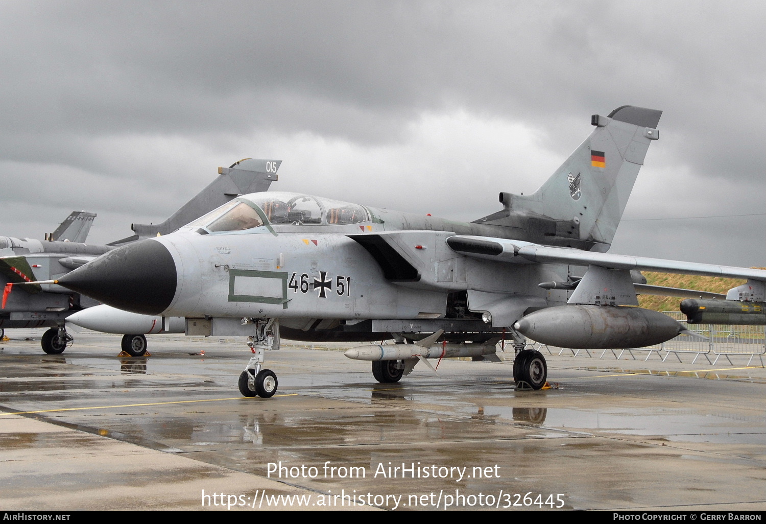 Aircraft Photo of 4651 | Panavia Tornado ECR | Germany - Air Force | AirHistory.net #326445