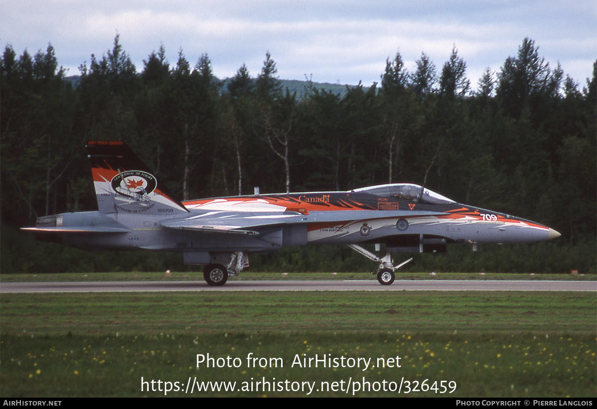 Aircraft Photo of 188709 | McDonnell Douglas CF-188 Hornet | Canada - Air Force | AirHistory.net #326459