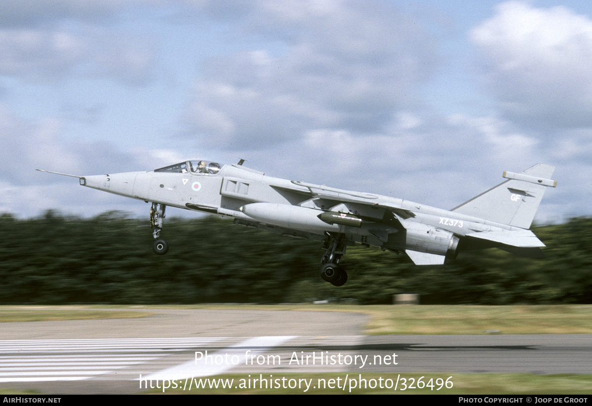 Aircraft Photo of XZ373 | Sepecat Jaguar GR1A | UK - Air Force | AirHistory.net #326496