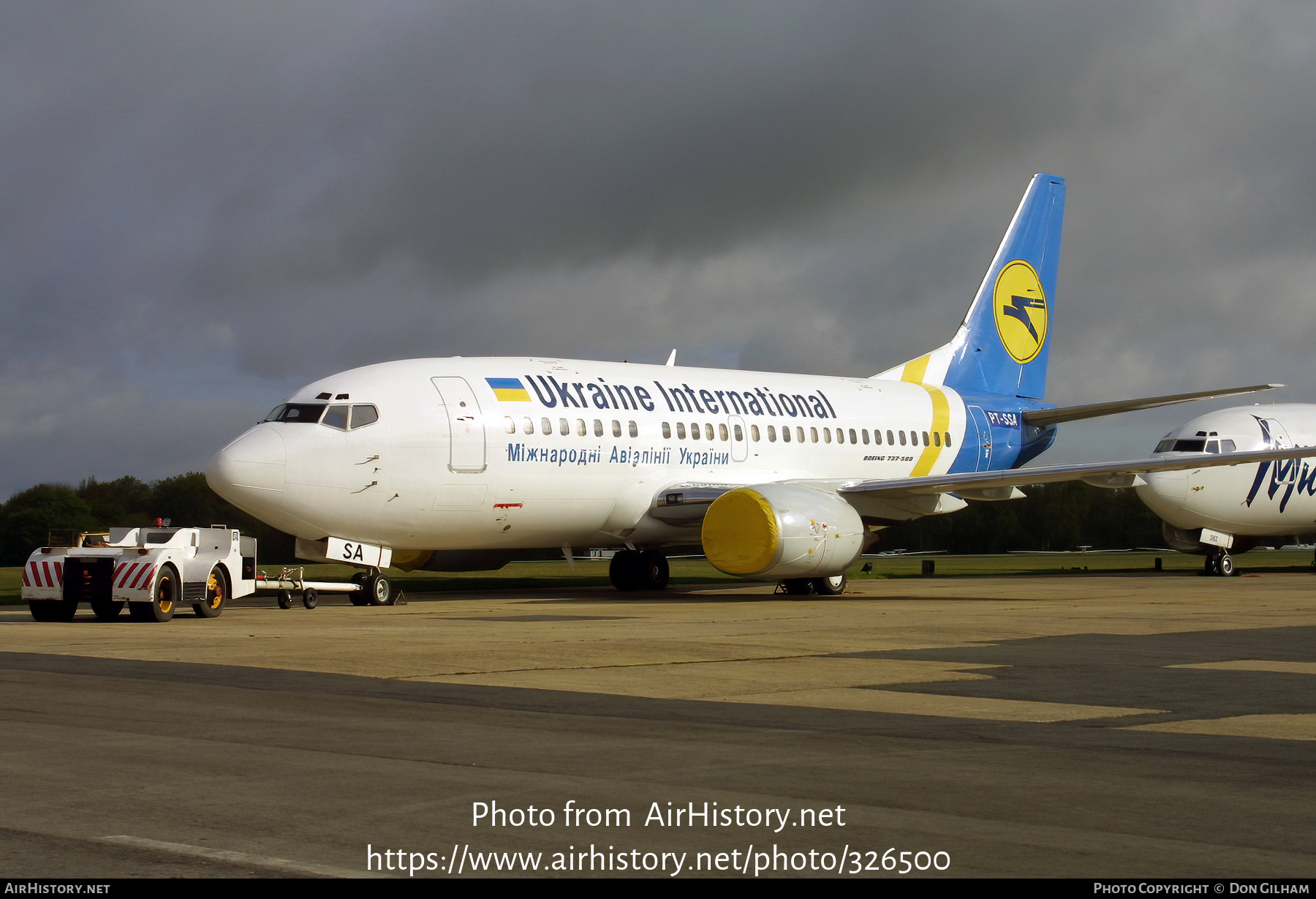 Aircraft Photo of PT-SSA | Boeing 737-5Y0 | Ukraine International Airlines | AirHistory.net #326500