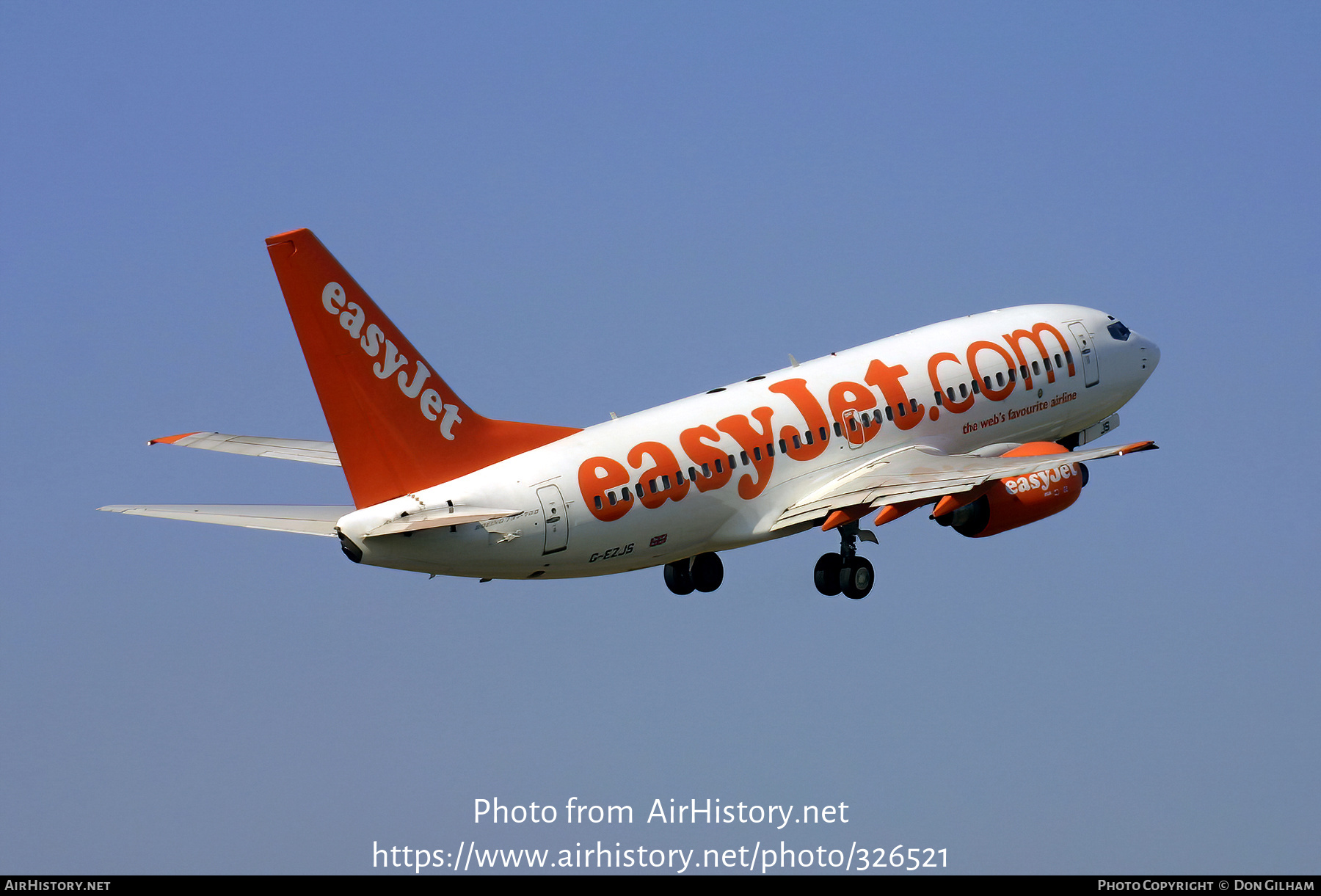 Aircraft Photo of G-EZJS | Boeing 737-73V | EasyJet | AirHistory.net #326521