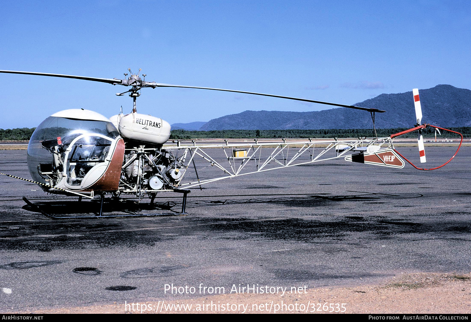 Aircraft Photo of VH-FJP | Bell 47G-3B-1 | Helitrans | AirHistory.net #326535