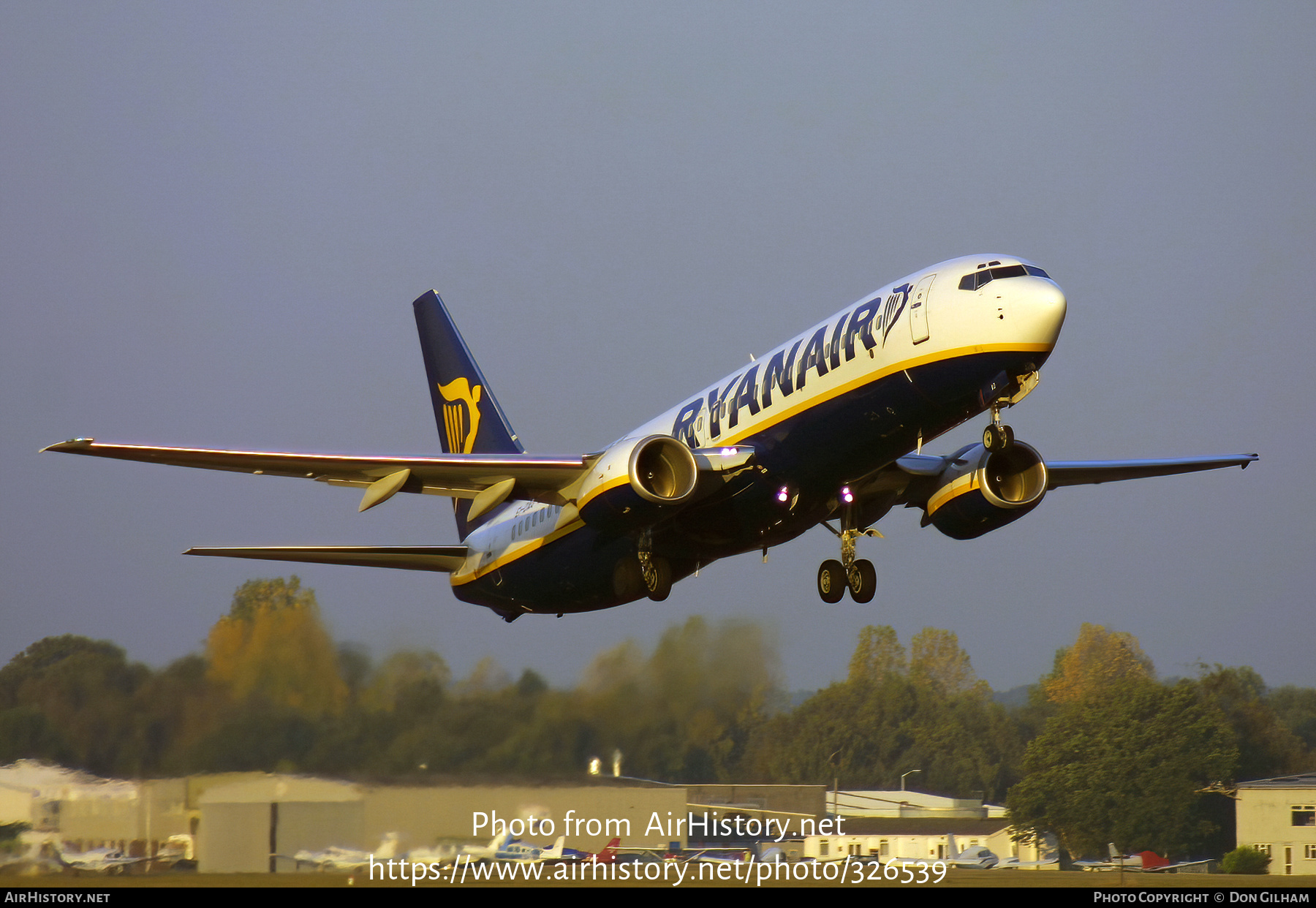 Aircraft Photo of EI-DAO | Boeing 737-8AS | Ryanair | AirHistory.net #326539