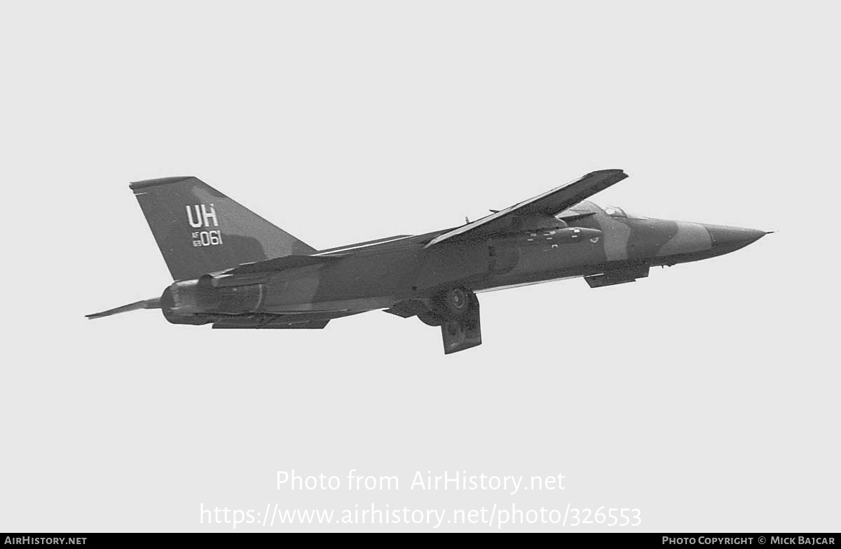 Aircraft Photo of 68-0061 | General Dynamics F-111E Aardvark | USA - Air Force | AirHistory.net #326553