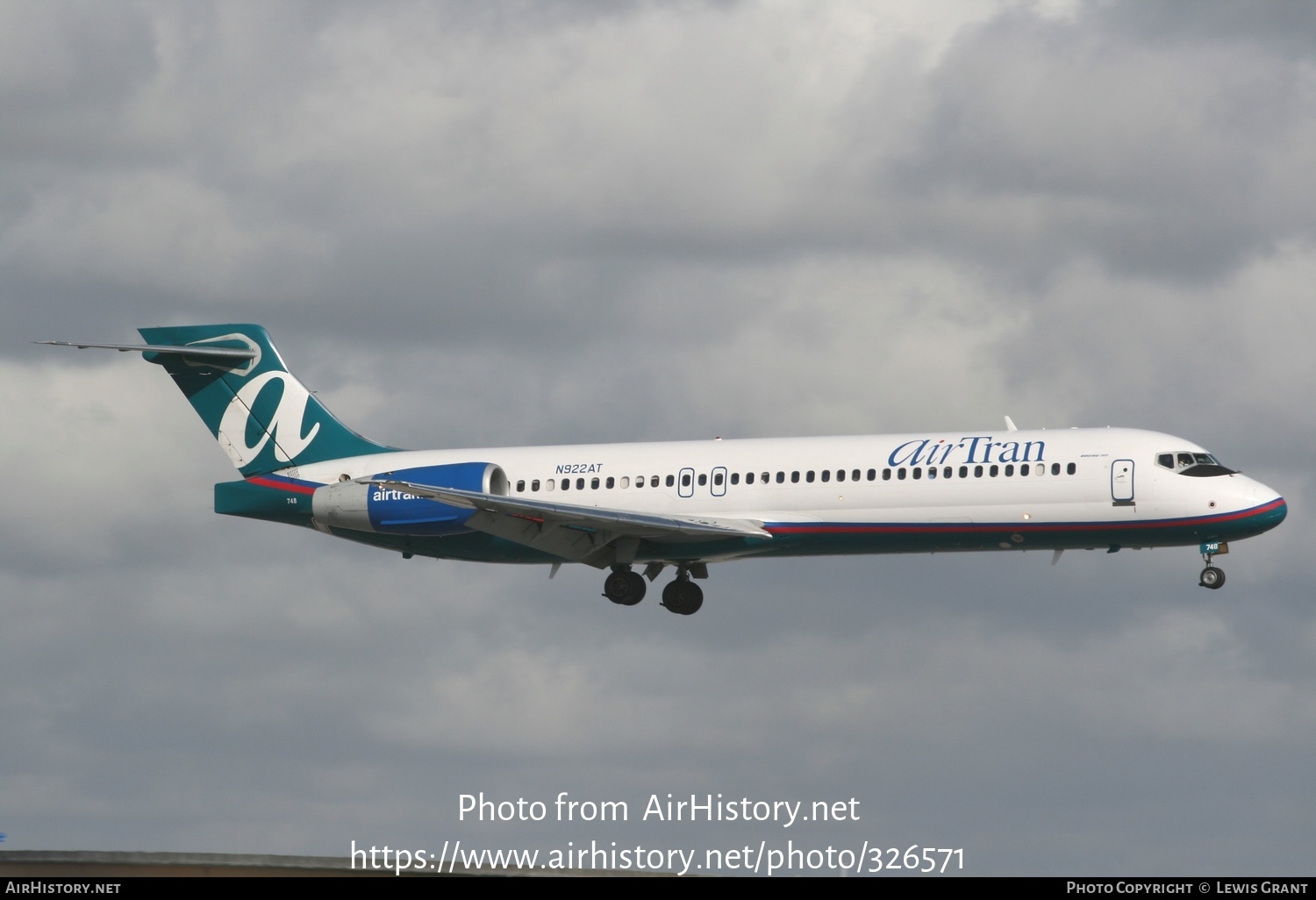 Aircraft Photo of N922AT | Boeing 717-2BD | AirTran | AirHistory.net #326571