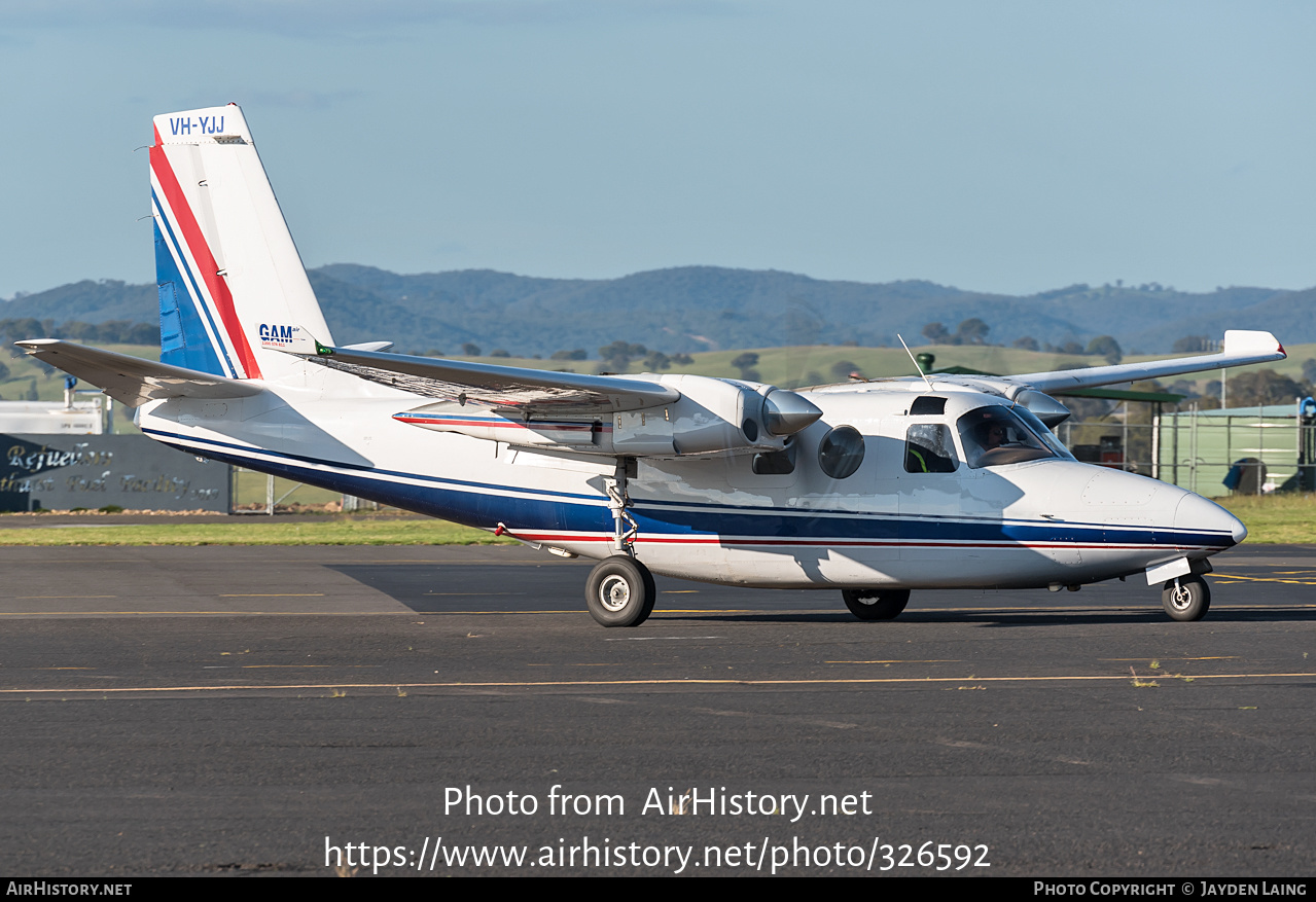 Aircraft Photo of VH-YJJ | Aero Commander 500S Shrike Commander | GAMair - General Aviation Maintenance | AirHistory.net #326592