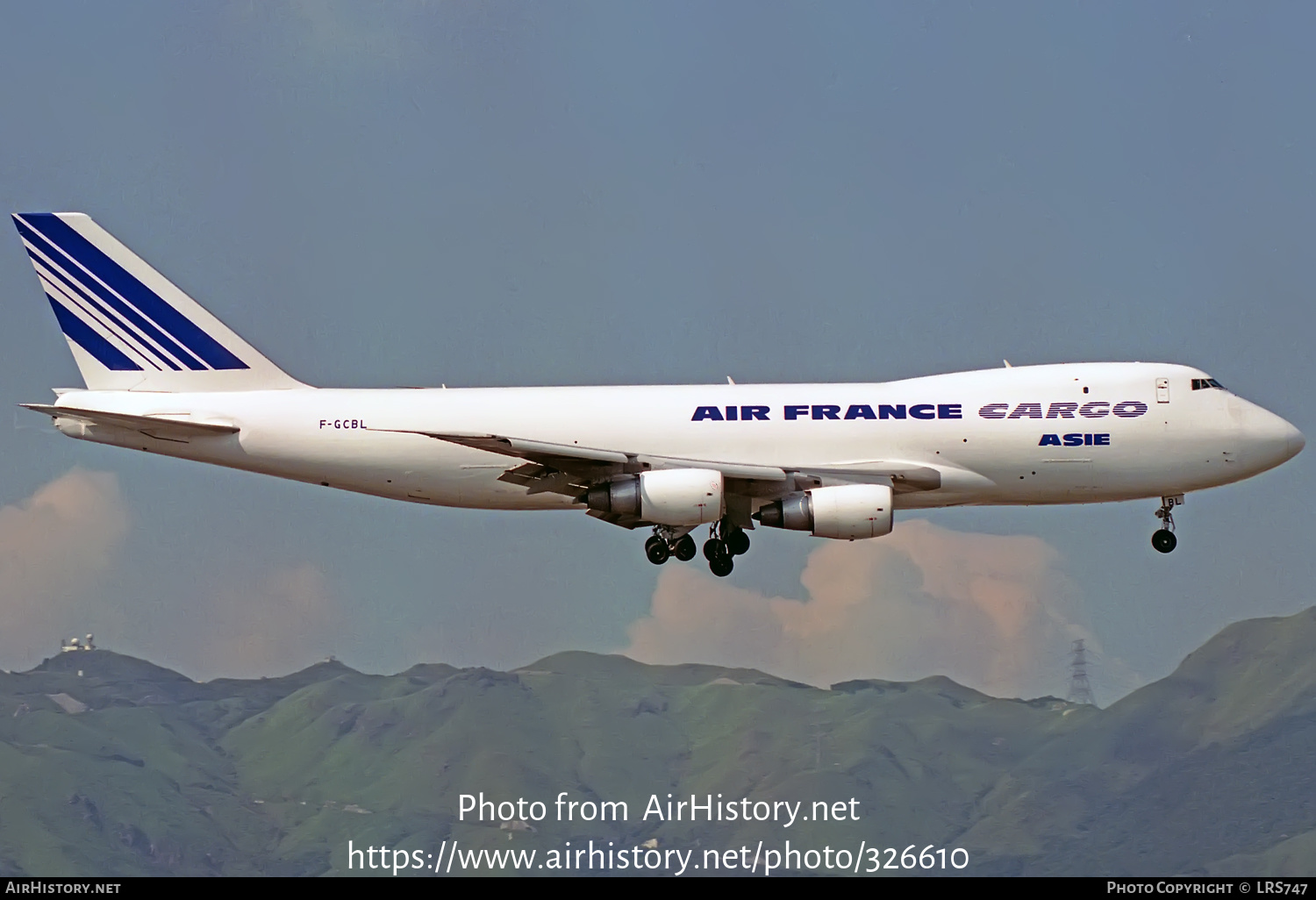 Aircraft Photo of F-GCBL | Boeing 747-228F/SCD | Air France Cargo Asie | AirHistory.net #326610