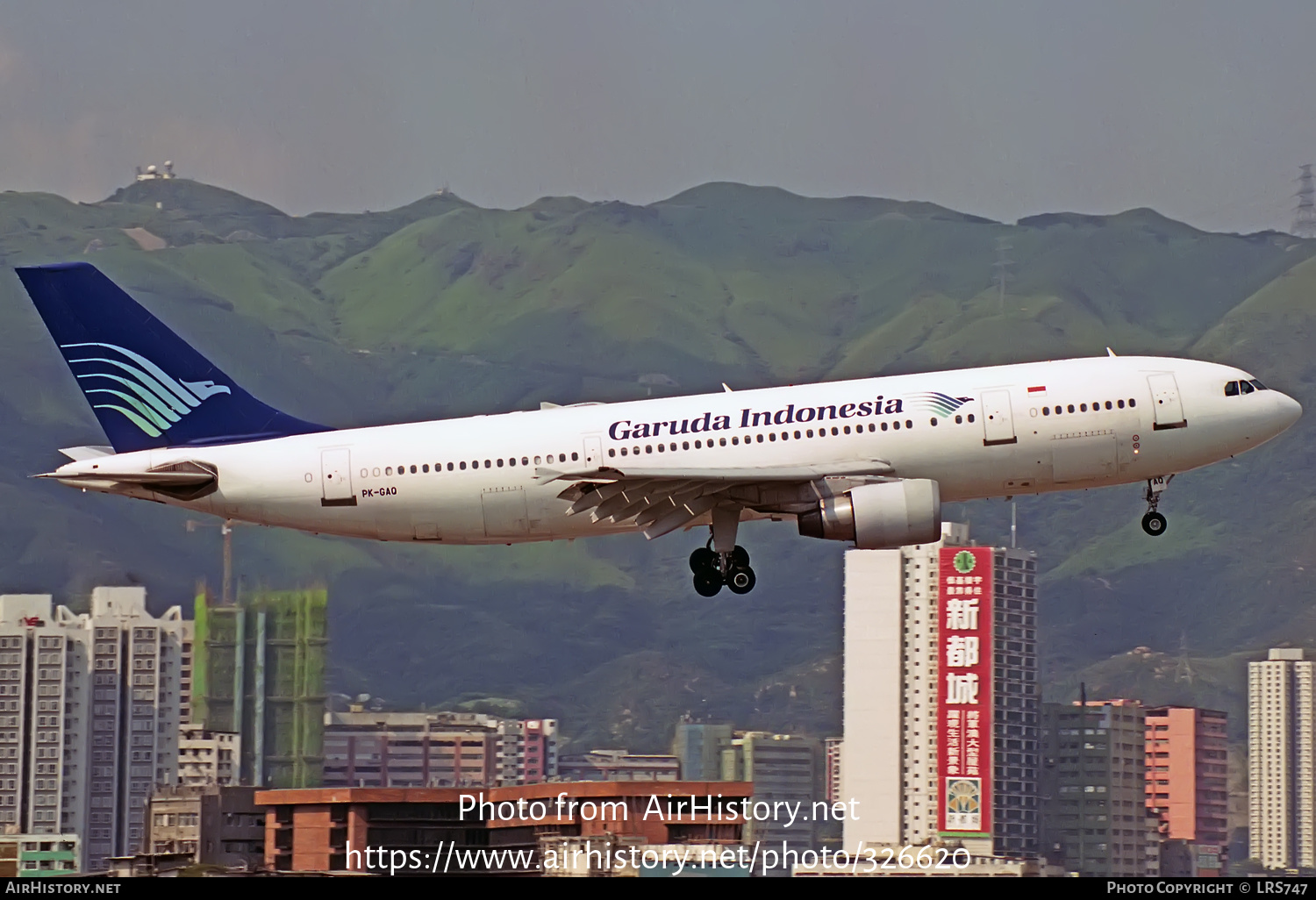 Aircraft Photo of PK-GAQ | Airbus A300B4-622R | Garuda Indonesia | AirHistory.net #326620