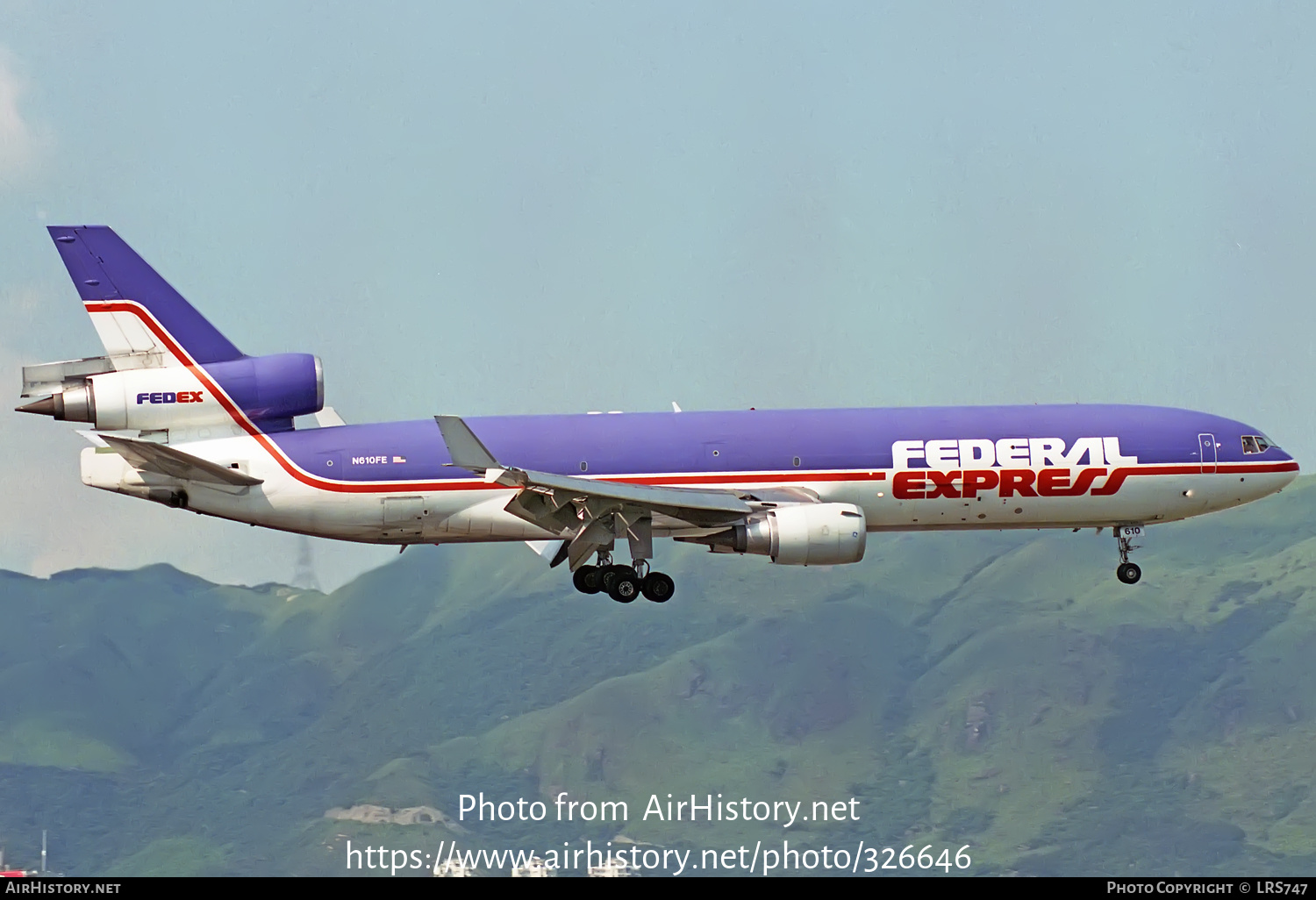 Aircraft Photo of N610FE | McDonnell Douglas MD-11F | Federal Express | AirHistory.net #326646