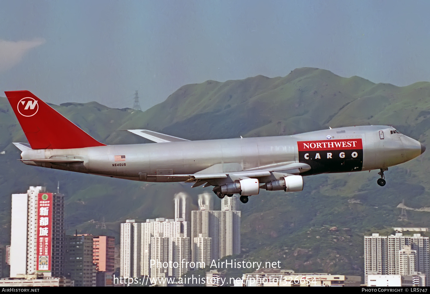 Aircraft Photo of N640US | Boeing 747-251F/SCD | Northwest Airlines Cargo | AirHistory.net #326654