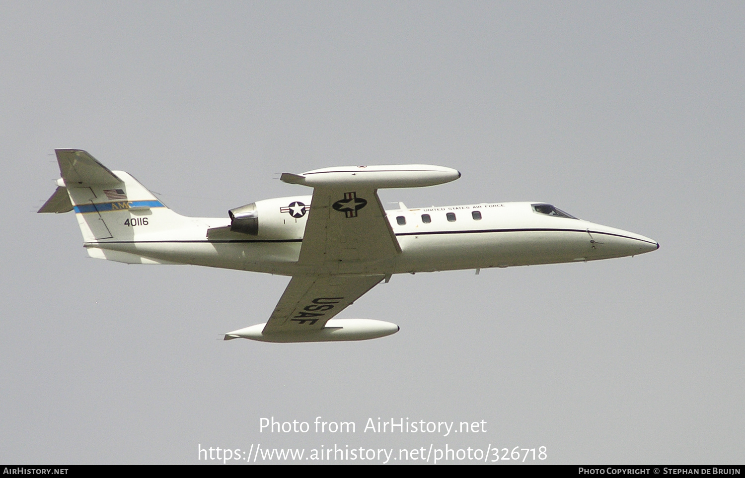 Aircraft Photo of 84-0116 / 40116 | Gates Learjet C-21A (35A) | USA - Air Force | AirHistory.net #326718