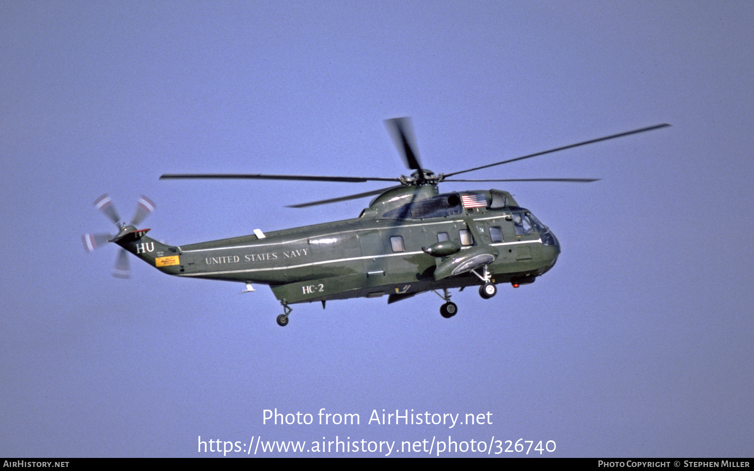 Aircraft Photo of 150611 | Sikorsky VH-3A Sea King (S-61B) | USA - Navy | AirHistory.net #326740