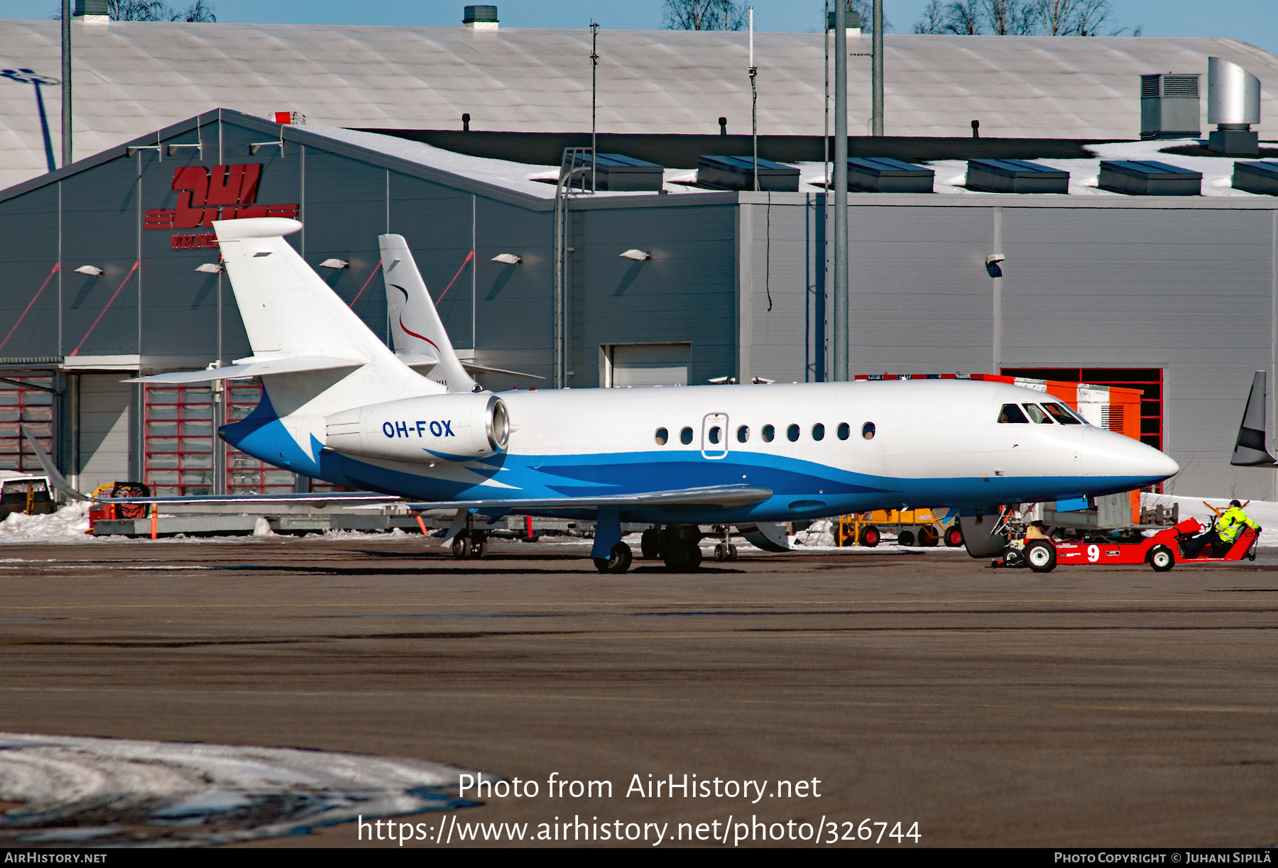 Aircraft Photo of OH-FOX | Dassault Falcon 2000EX | AirHistory.net #326744