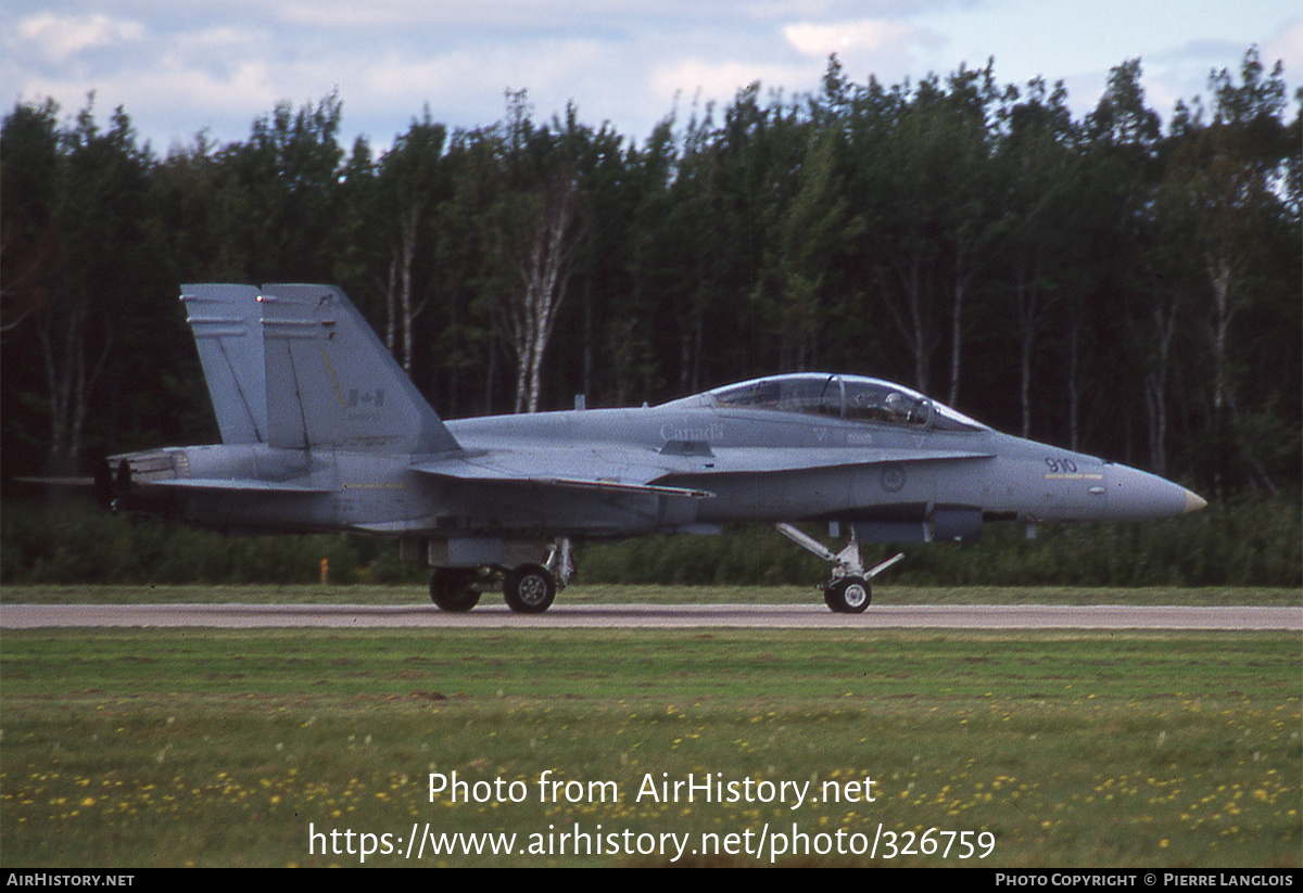 Aircraft Photo Of 188910 | McDonnell Douglas CF-188B Hornet | Canada ...