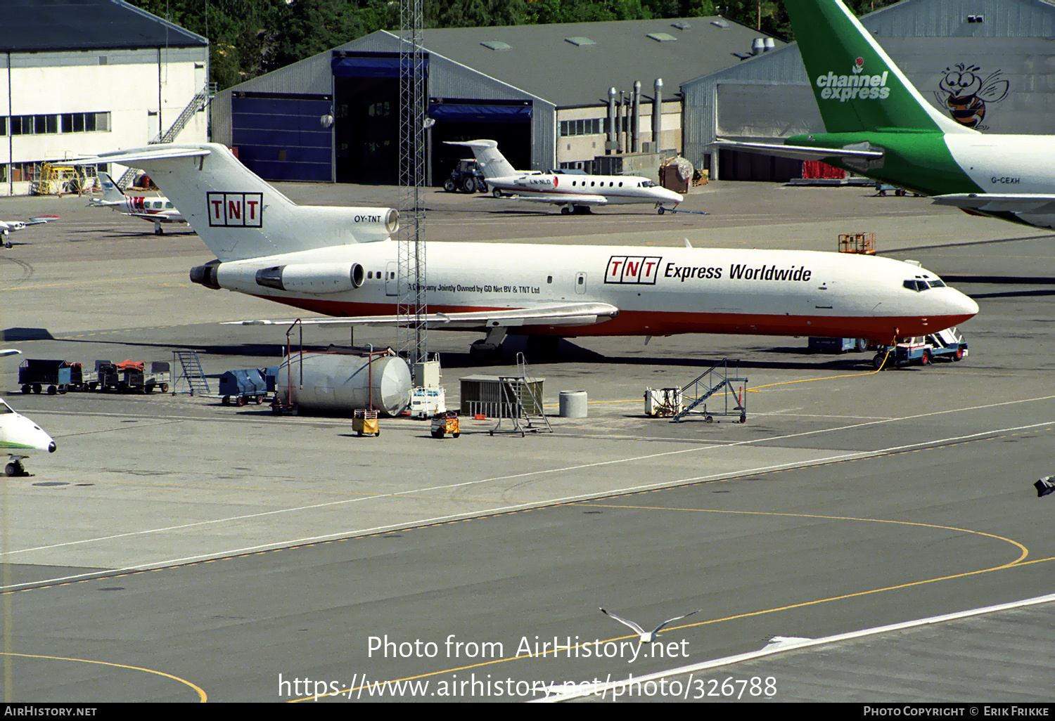 Aircraft Photo of OY-TNT | Boeing 727-281(F) | TNT Express | AirHistory.net #326788