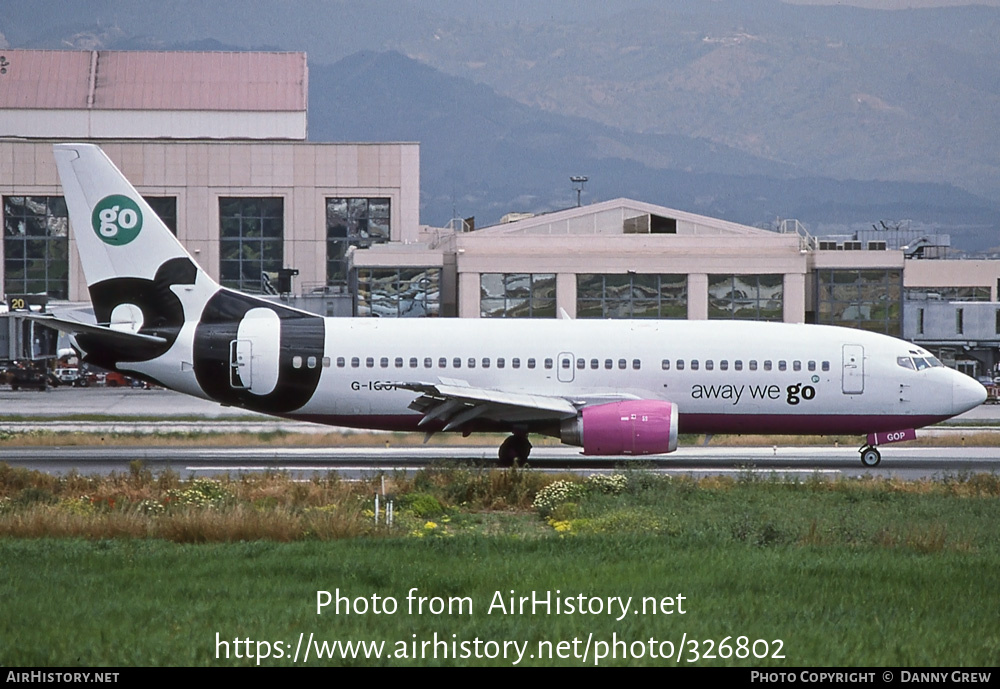 Aircraft Photo of G-IGOP | Boeing 737-36N | Go Fly | AirHistory.net #326802