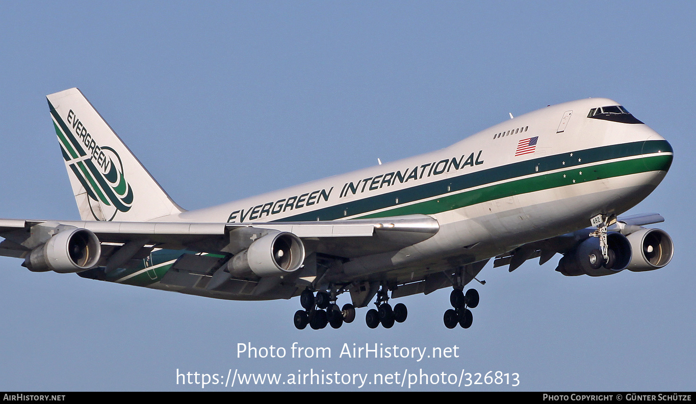 Aircraft Photo of N482EV | Boeing 747-212B(SF) | Evergreen International Airlines | AirHistory.net #326813