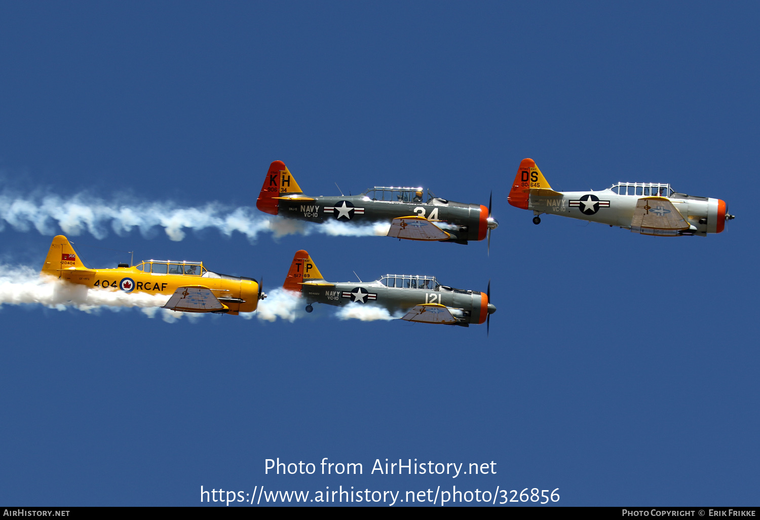 Aircraft Photo of N645DS / 90645 | North American SNJ-5 Texan | USA - Navy | AirHistory.net #326856