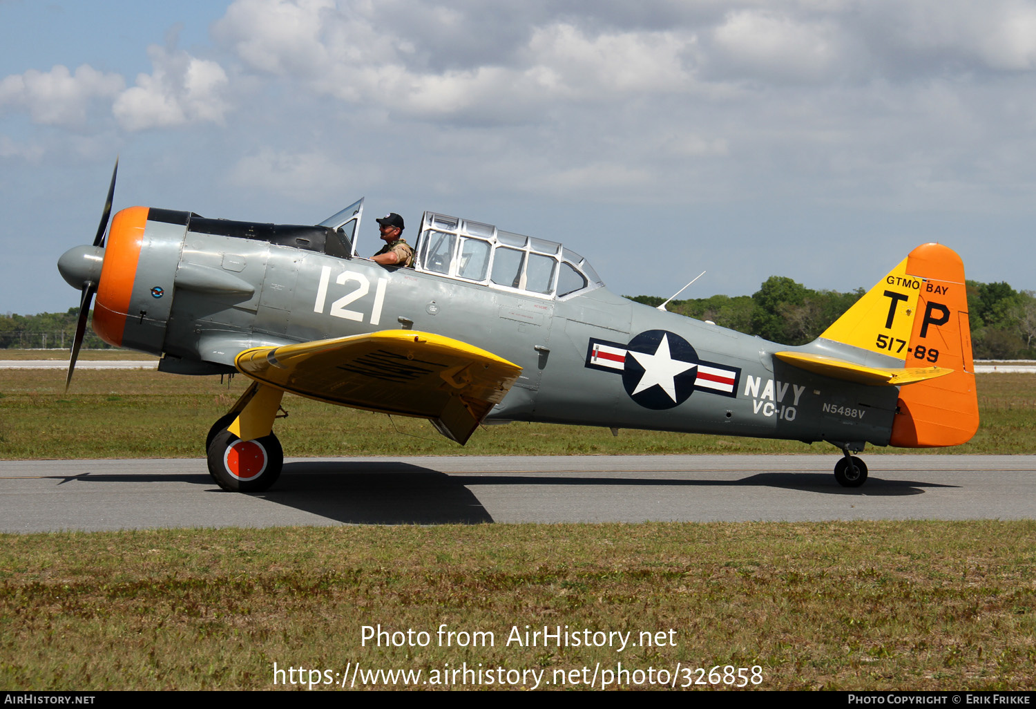 Aircraft Photo of N5488V / 51789 | North American SNJ-5 Texan | USA - Navy | AirHistory.net #326858