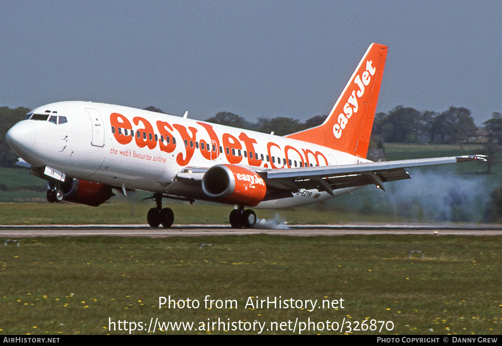 Aircraft Photo of G-EZYR | Boeing 737-33V | EasyJet | AirHistory.net #326870