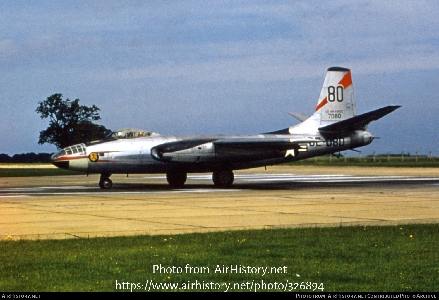 Aircraft Photo of 47-080 / 7080 | North American B-45A Tornado | USA - Air Force | AirHistory.net #326894