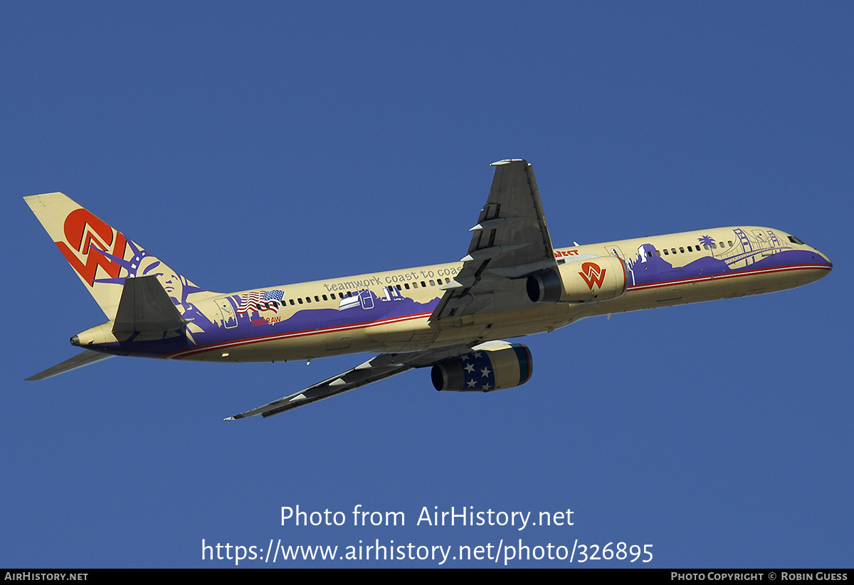 Aircraft Photo of N902AW | Boeing 757-2S7 | America West Airlines | AirHistory.net #326895