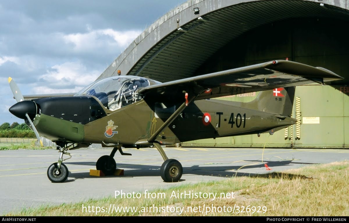 Aircraft Photo of T-401 | Saab T-17 Supporter | Denmark - Air Force | AirHistory.net #326929