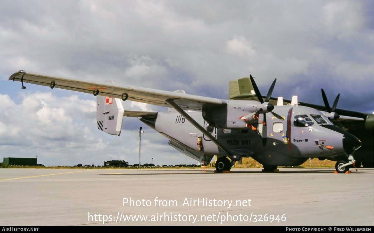 Aircraft Photo of 1116 | PZL-Mielec M-28B Bryza 1R | Poland - Navy | AirHistory.net #326946