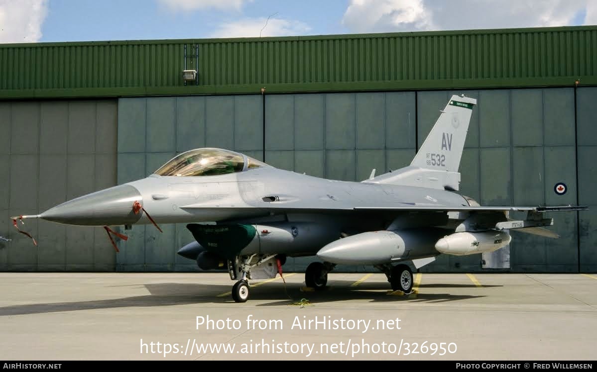 Aircraft Photo of 88-0532 / AF80-532 | General Dynamics F-16CM Fighting Falcon | USA - Air Force | AirHistory.net #326950