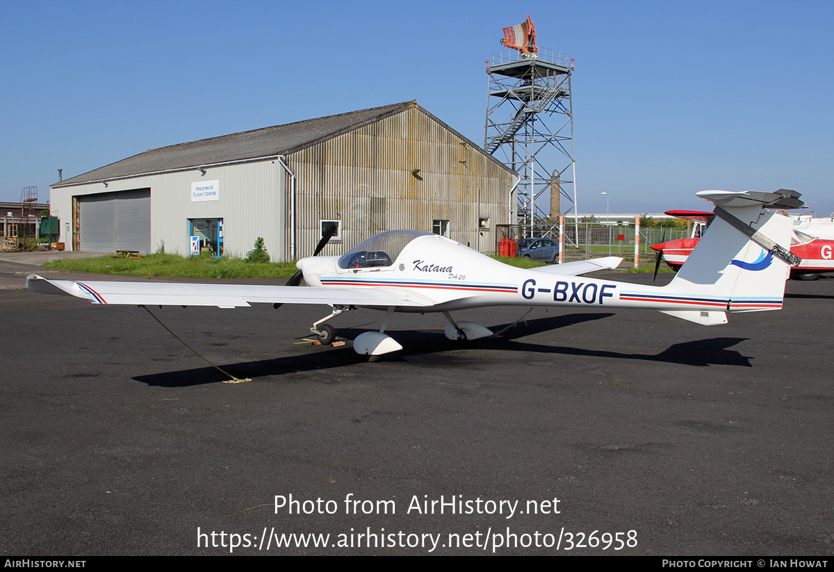 Aircraft Photo of G-BXOF | Diamond DA20A-1 Katana | AirHistory.net #326958