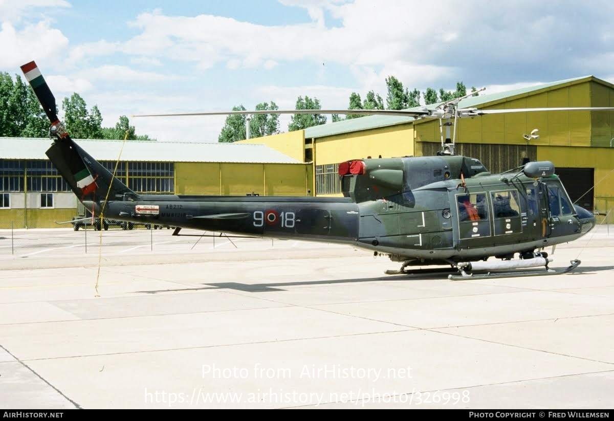 Aircraft Photo of MM81212 | Agusta AB-212AM | Italy - Air Force | AirHistory.net #326998