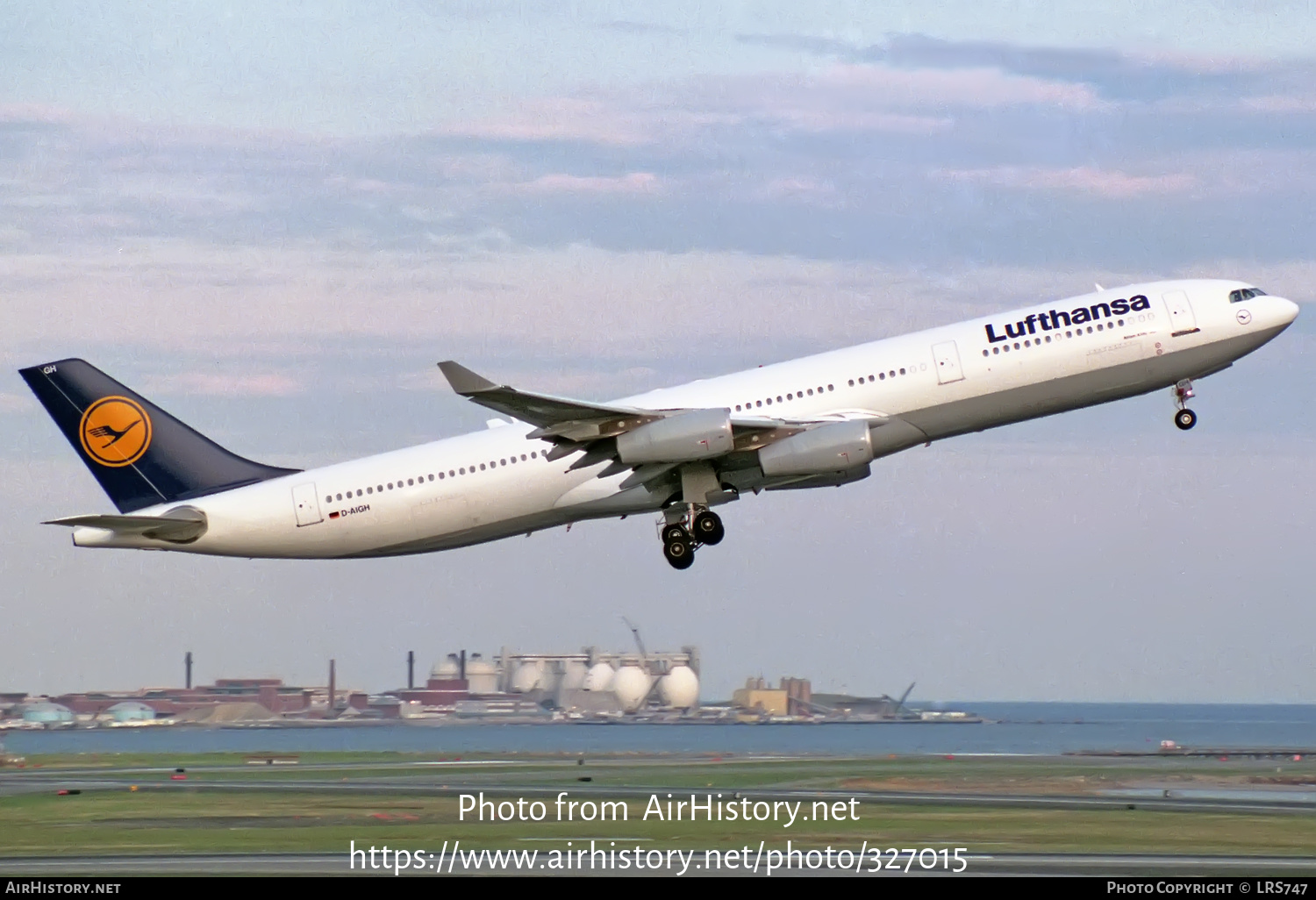 Aircraft Photo of D-AIGH | Airbus A340-311 | Lufthansa | AirHistory.net #327015