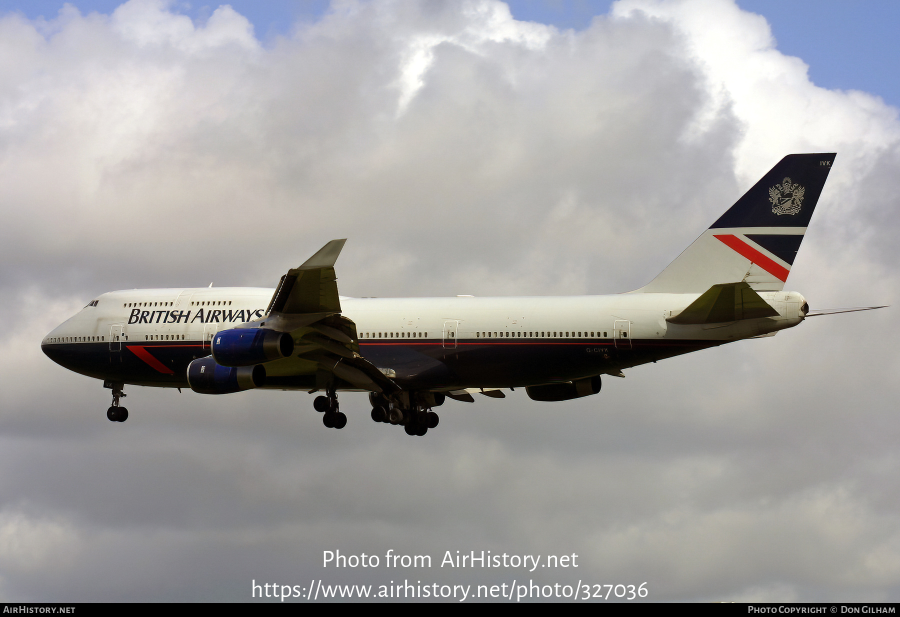 Aircraft Photo of G-CIVK | Boeing 747-436 | British Airways | AirHistory.net #327036