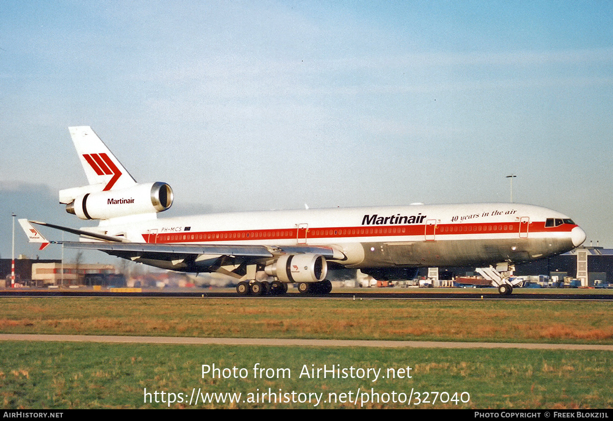 Aircraft Photo of PH-MCS | McDonnell Douglas MD-11CF | Martinair | AirHistory.net #327040