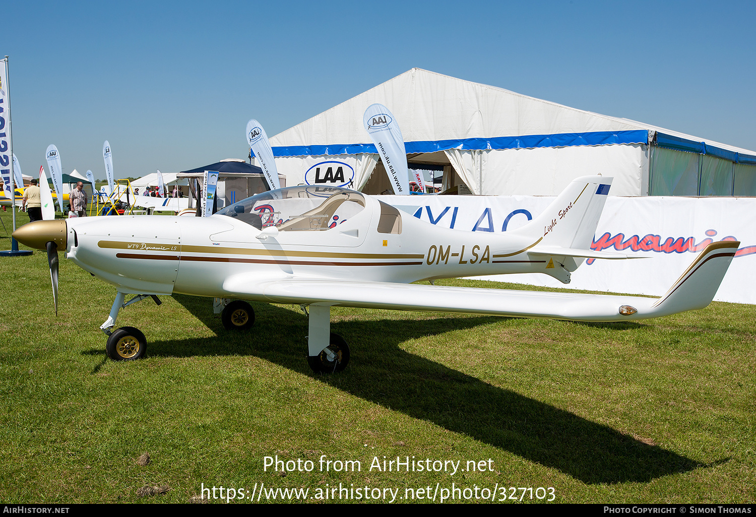 Aircraft Photo of OM-LSA | Aerospool WT-9 Dynamic | AirHistory.net #327103