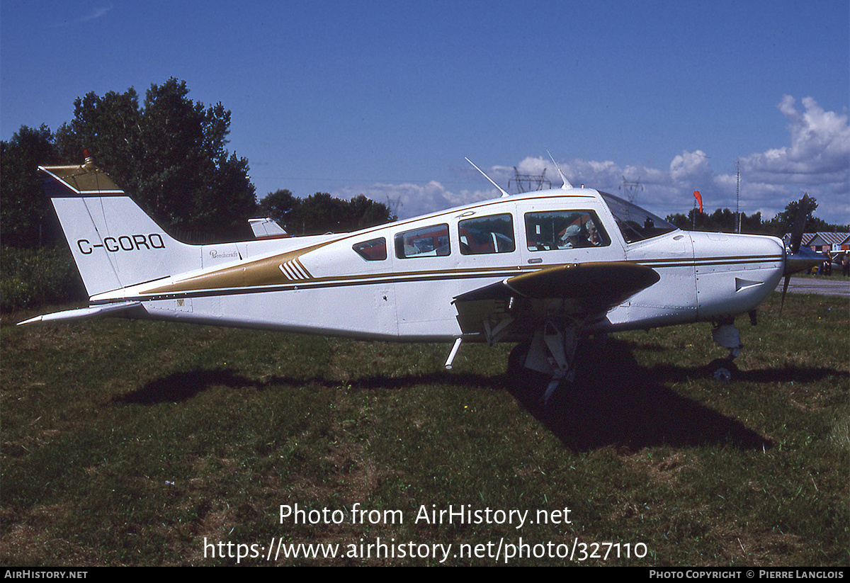 Aircraft Photo of C-GORQ | Beech B24R Sierra 200 | AirHistory.net #327110