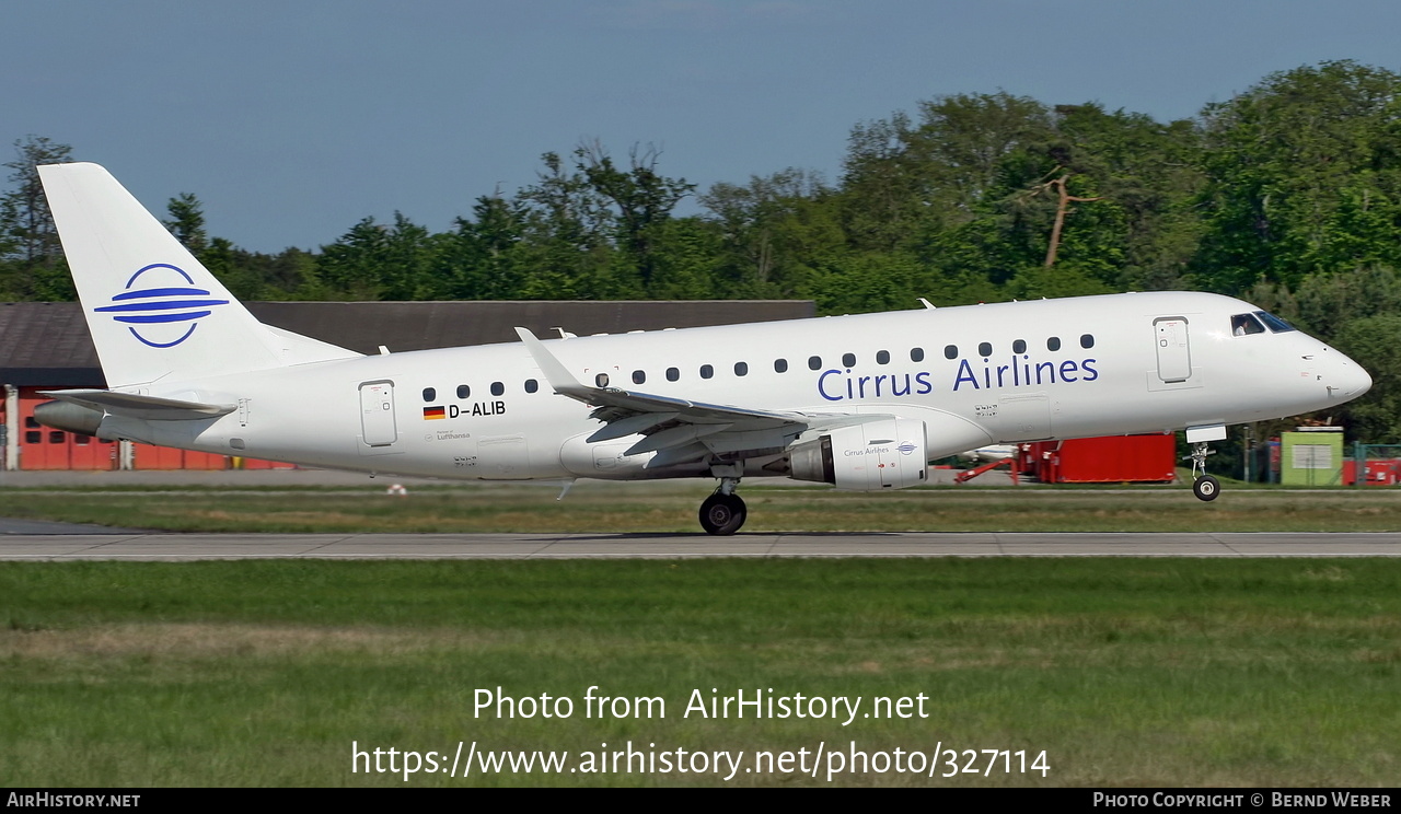 Aircraft Photo of D-ALIB | Embraer 175LR (ERJ-170-200LR) | Cirrus Airlines | AirHistory.net #327114